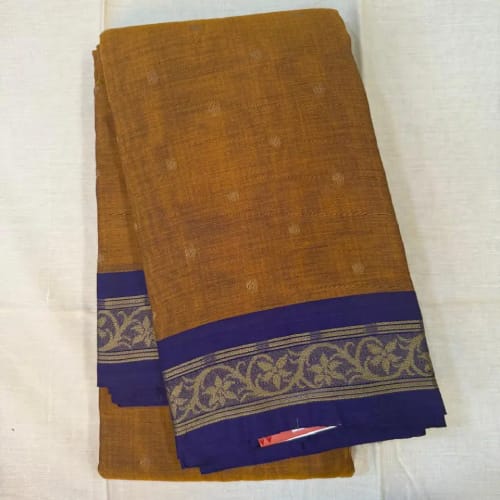 Bengal Cotton fenugreek with Blue saree